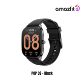 AMAZFIT - POP 3S Smart Watch - Black